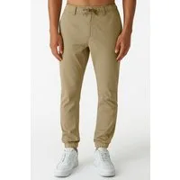 Smith & Solo Chinohose Herren, Chino Hosen Jogginghose mit Kordelzug, Jogger Baumwolle