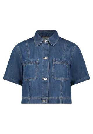 Betty Barclay - Jeansjacke Dark Blue Denim - Gr. - 42