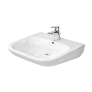Duravit Vital D-Code Waschtisch 2312600000 60 x 55,5 cm, mit Überlauf, weiss