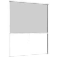 Primaster Insektenschutz-Fensterrahmen Primaster Fliegenschutz-Rollo 130 x 160 cm weiß, Mit Rahmen