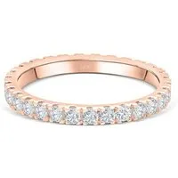 Lisandra Scott Silberring Eternity Ring Treasure 925 Sterling Silber mit Zirkonia Steinen Breit, Für starke Gefühle & stilvolle Hände – breiter Silberring mit Glanz