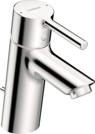 Hansa Waschtischarmatur HANSAVANTIS 5240 Zugst.Ablgarn. Ausld. 109 mm chr Pinheb. 52402267