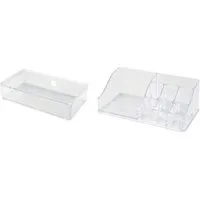 FACKELMANN Make-Up Organizer Kosmetik Organizer, Schminkaufbewahrung, Beauty Case, Accessoire Set