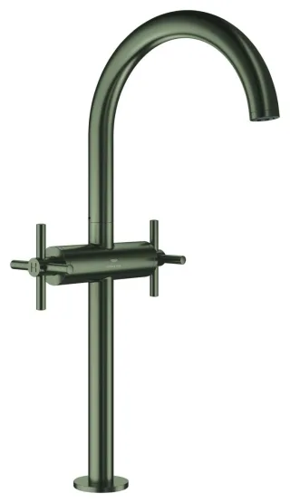 GROHE Waschtischarmatur Atrio 21149 XL-Size Kreuzgriff satin graphite, 21149MG0 21149MG0