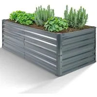Arebos Hochbeet Gartenbeet Pflanzbeet Gemüsebeet für Garten & Terrasse 180x90x59 cm (Max. Belastbarkeit: 1000 kg90), Witterungs- & UV-beständig