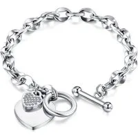 COLLEZIONE ALESSANDRO Armband Strassherz (1-tlg)