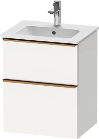 Duravit D-Neo Waschtischunterbau wandhängend Weiß Matt 510x402x625 mm - DE4360004180000 DE4360004180000