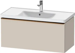 Duravit D-Neo Waschtischunterbau wandhängend Taupe Matt 984x452x440 mm - DE4256004910000 DE4256004910000