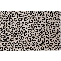 Mad about Mats Fußmatte Indoor Leopardenmuster Animal Print rutschfest, waschbar, rechteckig, Höhe: 9 mm, Läufer und passende Fußmatte