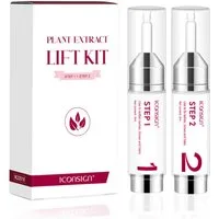 Iconsign Einzelwimpern Wimpernlifting Augenbrauenlifting Set Lash Lift Kit Pflanzenextrakt, Wimpernlifting,Augenbrauenlifting,Laminierung, Iconsign