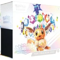 AMIGO Sammelkarte Pokémon Karmesin & Purpur Prismatische Entwicklungen Top-Trainer Box