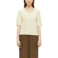 s.Oliver V-Ausschnitt-Pullover V-Ausschnitt, Halbarm, unifarben