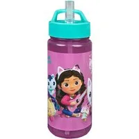 Gabby's Dollhouse Trinkflasche – 500 ml Kinderflasche mit farbenfrohem Design
