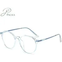 PACIEA Lesebrille Damen Herren Rundrahmen Blaulichtfilter Vollrand Ultraleicht