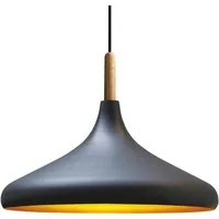 Bamyum Pendelleuchte Bamyum Pendelleuchte I Champion I Ø35 cm Holz-Metall E27 Moderne Lampe, ohne Leuchtmittel