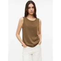 s.Oliver Muscleshirt T-Shirt Jersey-Top mit Rundhalsausschnitt und Rückendetail