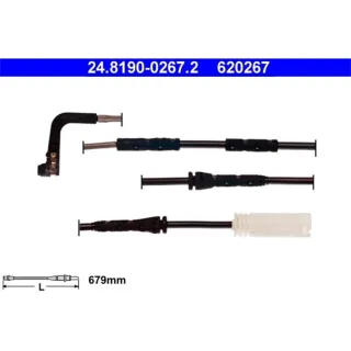 ATE Warnkontakt vorne BMW 1 E81 E82 E87 E88 3er E90 E91 E92 E93