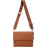 ITALYSHOP24 Schultertasche Damen Crossbody Bodybag Umhängetasche Messenger Brusttasche Crossover (Spar-Set Clutch, Tasche mit einem breitem Muster Stoffgurt/Umhängeband, Leder Optik), Handtasche Shopper Freizeit Damentasche Reise Leder Optik