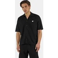 PEGADOR Kurzarmshirt Libco Structured Knit Shirt Materialmix, regular fit