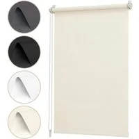 Rollo Seitenzugrollo Verdunkelungsrollo ohne Bohren verdunkelnd Rollo, Sekey, verspannt, Klemmfix, Seitenzugrollo,Sonnenschutz&Sichtschutz, Stoffbreite=Bestellbreite-4cm