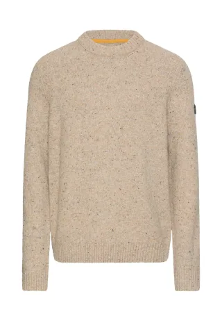 camel active - Strickpullover aus Merinowollgemisch desert - Gr. - L