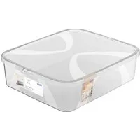 ROTHO Aufbewahrungsbox Rotho Aufbewahrungsbox Lona mit Deckel 42 x 35,1