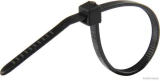 HERTH&BUSS Kabelbinder, PA 6.6, schwarz, UV-beständig schwarz - 50266490