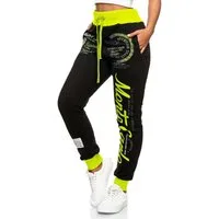 L.gonline Jogginghose Damen Jogginghose, Freizeithose, Sporthose, Monte Carlo 592 (Sweatpants, 1-tlg) mit elastischem Bund