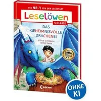 Leselöwen 1. Klasse - Das geheimnisvolle Drachenei (Großbuchstabenausg / Stütze & Vorbach, Erstlesebuch für Kinder ab 6 Jahren