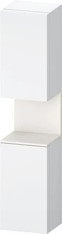 Duravit Qatego Hochschrank Weiß Matt 400x360x1760 mm - QA1346L84180000 QA1346L84180000