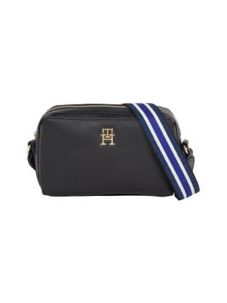 Tommy Hilfiger - TH Monogram Crossbody-Kameratasche schwarz - Gr. - OS