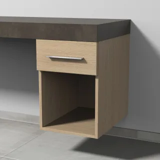 Sanipa Anbau-/Solitärschrank 2morrow (G1351) 510x350x520 Eiche-Nordic, G135148 G135148