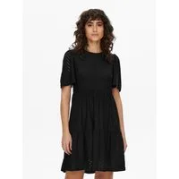 JDY Minikleid JDYCARLA CATHINKA S/S DRESS JRS NOOS Kunstfaser, regular fit