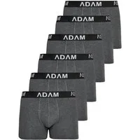 ADAM JEANS Boxershorts Herren Boxershorts aus extra weicher 100% Baumwolle Trunks Men Boxer-1 (6-St., 2er Set, 6er Set, 8er Set, 10er Set, 12er Set) Boxershorts Herren Boxer Shorts Männer Unterhosen Trunks Underwear