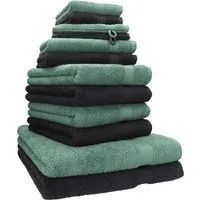 Betz Handtücher Premium Handtuch-Set 12-tlg., 100% Baumwolle (Set, 12-St), Duschtücher,Handtücher, Gästetücher, Seiftücher,Waschhandschuhe