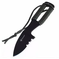 Foxter Universalmesser Taktisches Campingmesser Tasche 13 cm – Outdoor, Edelstahl., (Jagdmesser Set:, Outdoor, hochwertiger Edelstahl., Taktisches Jagdmesser Set: Finka, robuste Klinge, ergonomischer Griff), Robustes Jagdmesser für Outdoor-Abenteuer 