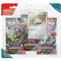 The Pokémon Company Sammelkarte Pokemon Twilight Masquerade 3er Blister SV06 Englisch
