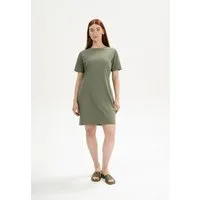 MELA Shirtkleid T-Shirt Kleid Style DARSHA Fein gerippter Kragen