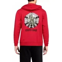 roberto cavalli Kapuzensweatjacke Firenze Lynx RC Logo Herren Kapuzen-Sweatshirt Hoodie Kapuze mit Kordelzug, Reißverschluss, Fronttaschen für Komfort