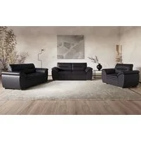 COTTA Polstergarnitur Leandra, Set bestehend aus: 2-Sitzer & 2,5-Sitzer