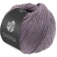 LANA GROSSA DIVERSA Häkelwolle, 210 m (leichtes Baumwoll-Mischgarn mit zartem Mélange-Effekt), 50 g