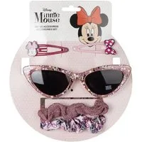 Disney Minnie Mouse Sonnenbrille Sonnenbrillen-Set mit Haargummi – Perfekt für sonnige Tage