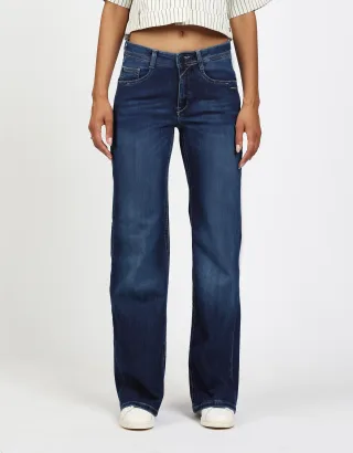 GANG - 94AMELIE WIDE LONG - wide fit simply dark blue - Gr. - 26