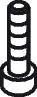 Hansgrohe Zylinderschraube M5x25 mm , 97664000 97664000