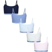 TupTam Bustier TupTam Mädchen Bustier mit Spaghettiträger 5er Pack
