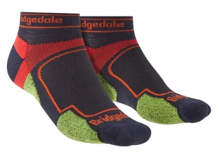 Bridgedale - Mens Running Ultralight Sport Low Socken - Navy