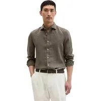 Marc O'Polo Langarmhemd aus feinem Leinen-Chambray