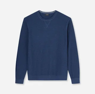 OLYMP - OLYMP Casual Strick blau - Gr. - XL