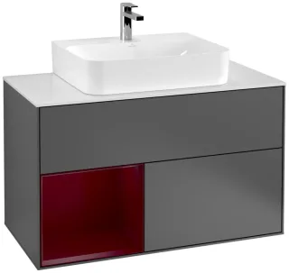 Villeroy & Boch Waschtischunterschrank Finion F11 1000x603x501mm WT mittig, F111HBGK F111HBGK