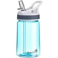 AceCamp Trinkflasche 350 ml in Blau für Schule, Training und Freizeit, BPA-frei, auslaufsicher, leicht, alltagstauglich
